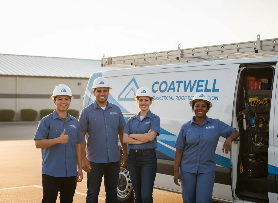 Commercial roof coating company in Hughes Springs, TX